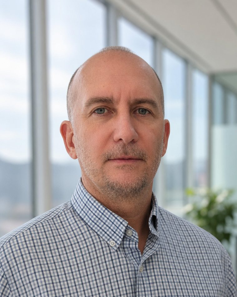 Portrait of Richard Tokar, Computer Technology teacher at OCM BOCES.